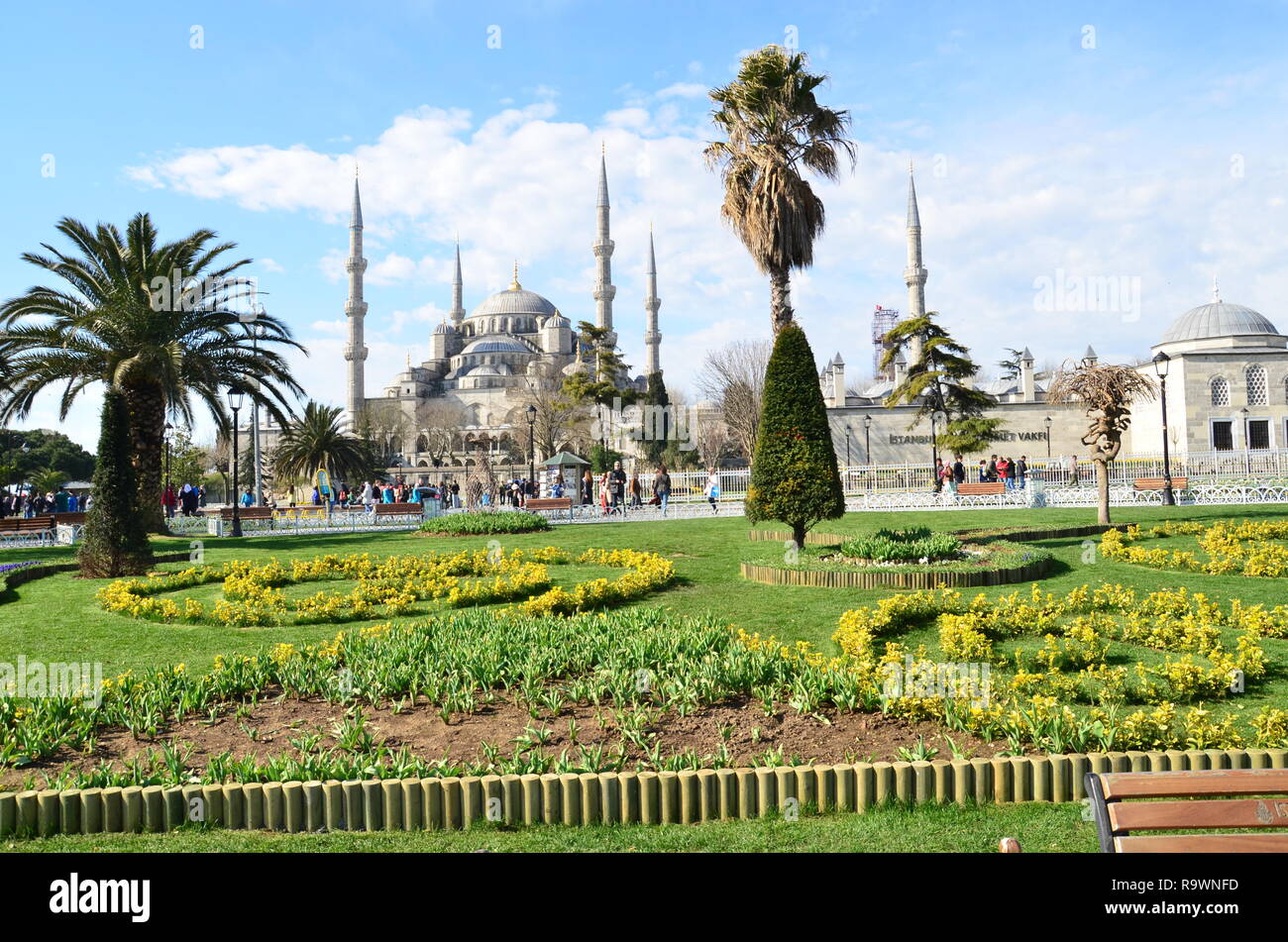 Mosquée bleue à Istanbul Banque D'Images