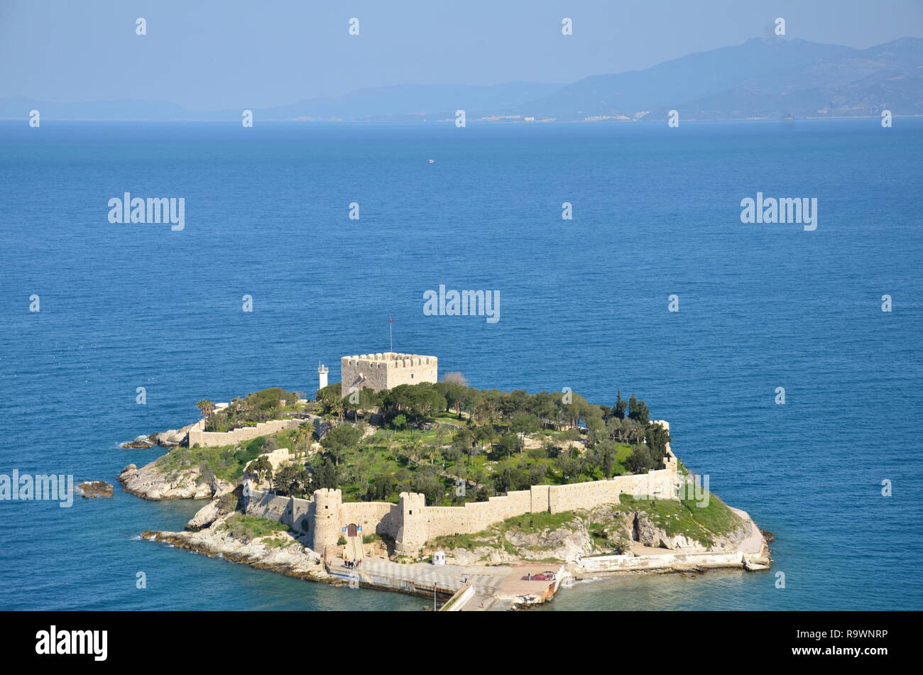 Island à Kusadasi, Turquie Banque D'Images