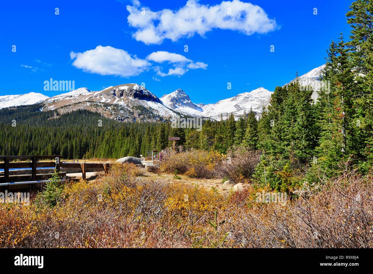 Brainard Lake, Colorado Banque D'Images