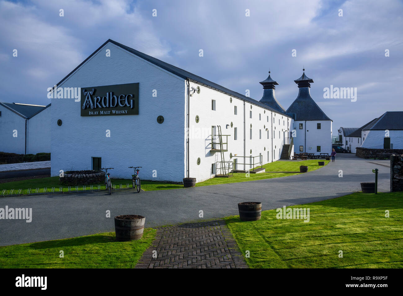 La distillerie d'Ardbeg, Islay, Hébrides intérieures, ARGYLL & BUTE, Ecosse Banque D'Images