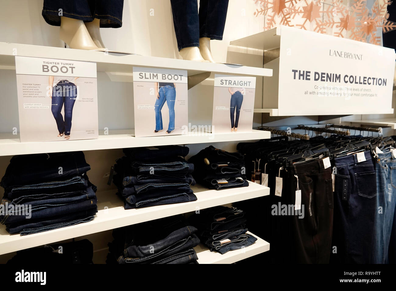 Le Lane Bryant grande taille vetements store sur West 34th Street Manhattan New York City United States Photo Stock Alamy