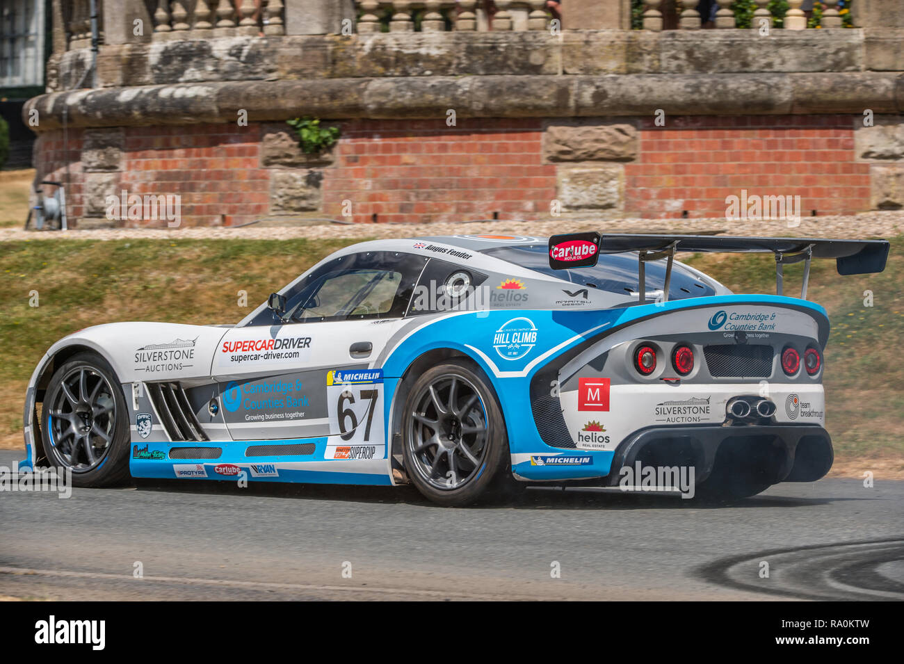 Chateau Impney Hill Climb Banque D'Images