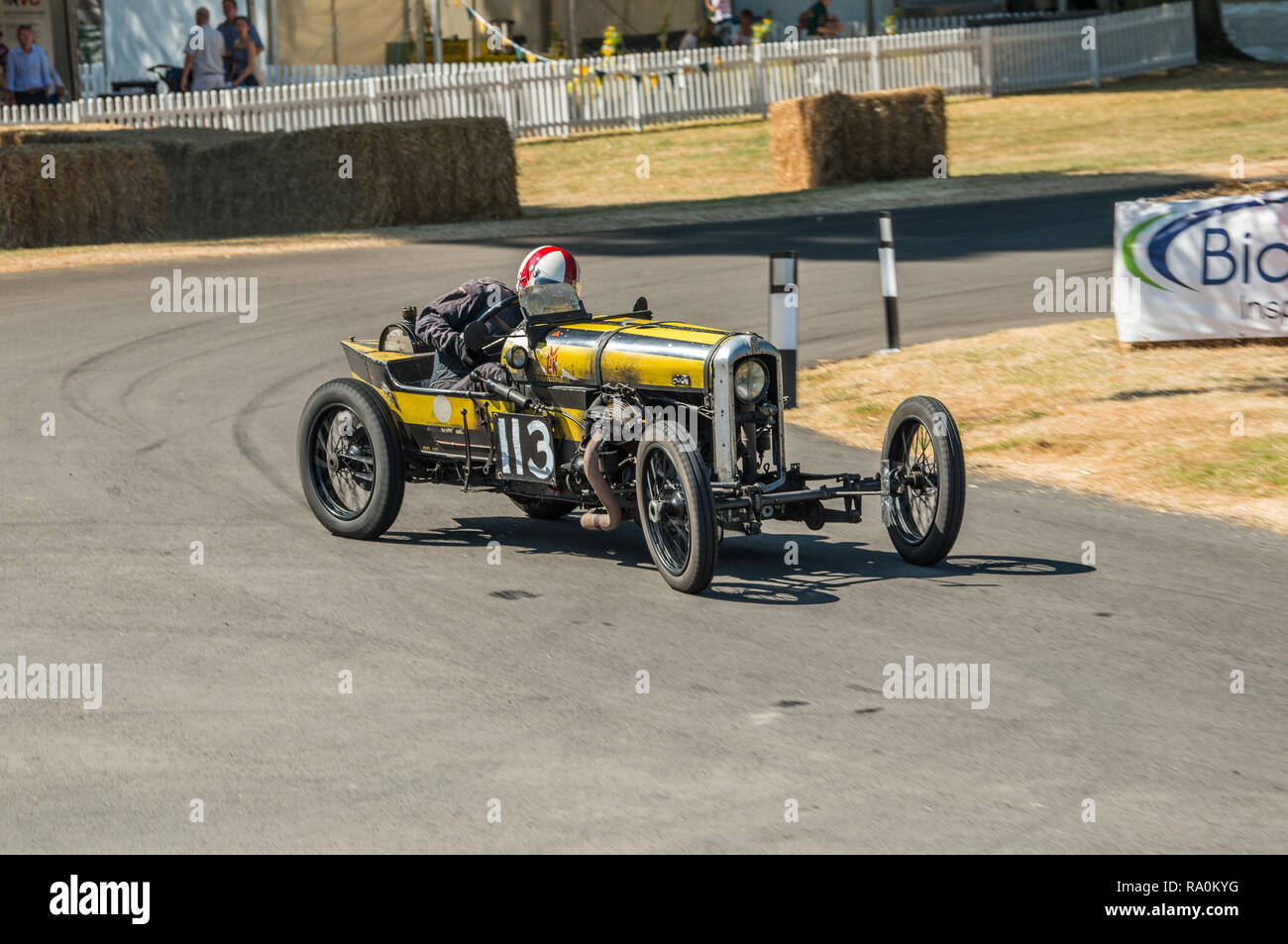 Chateau Impney Hill Climb Banque D'Images