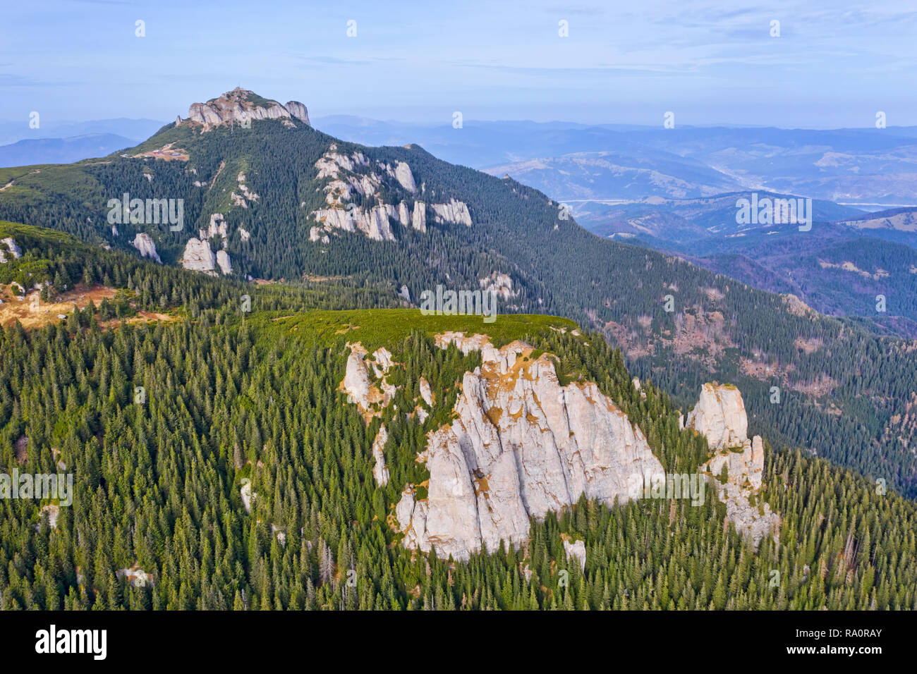 Gamme de montagne, paysage estival de rocky mountain Banque D'Images