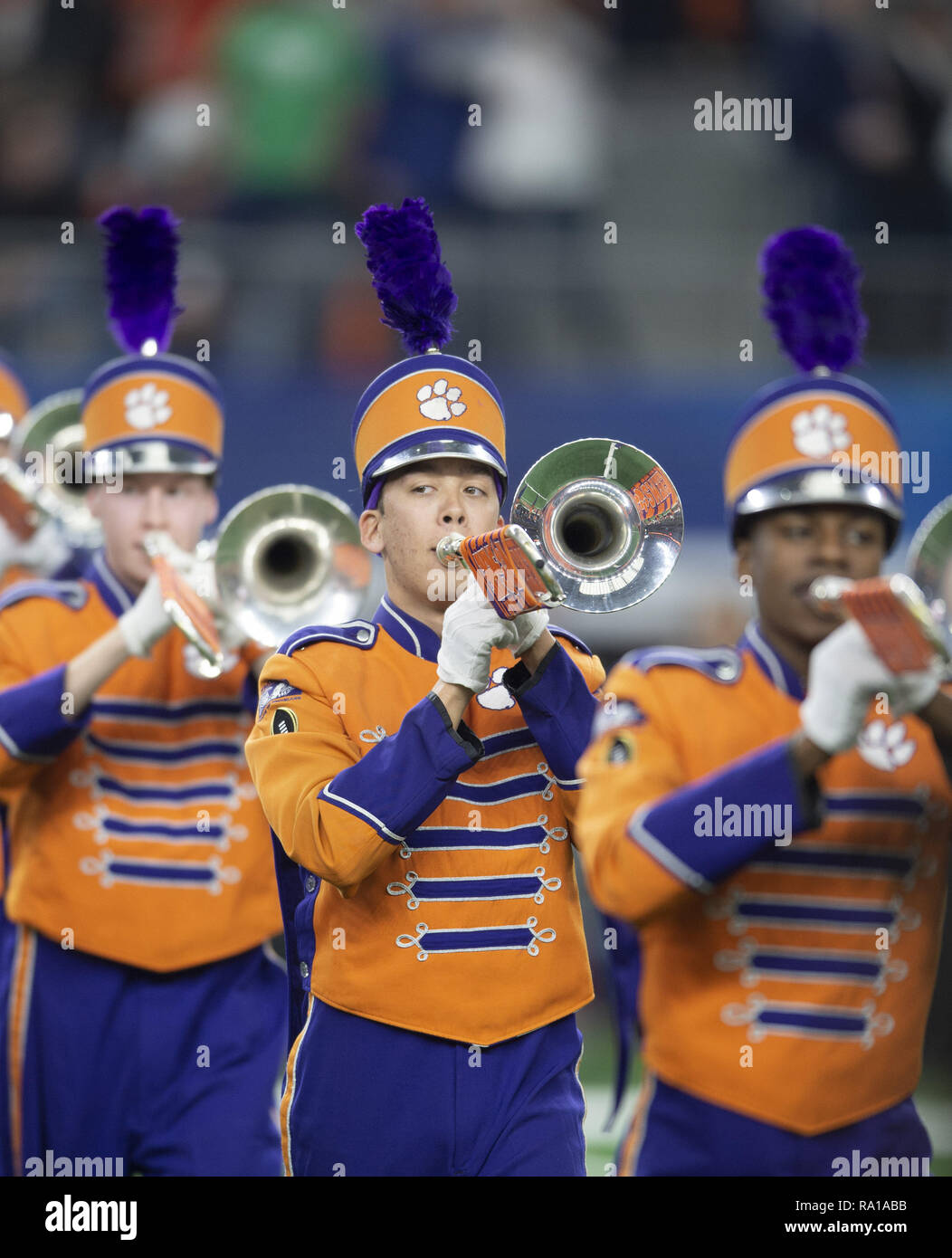 Arlington, Texas, USA. Dec 29, 2018. Groupe jouant de Clemson à la mi-temps : Crédit Hoss McBain/ZUMA/Alamy Fil Live News Banque D'Images