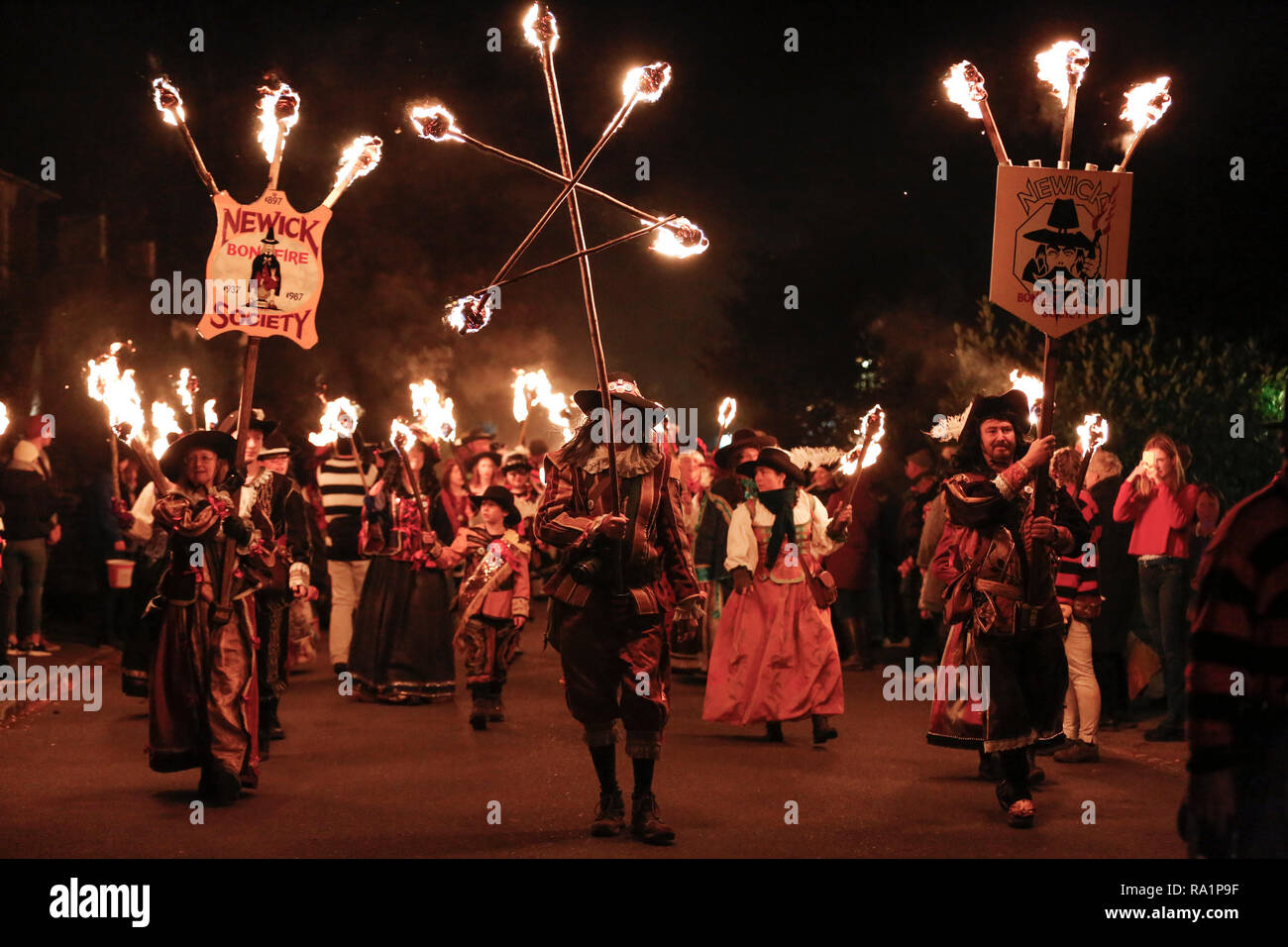 Bonfire Night East Sussex England Banque D'Images