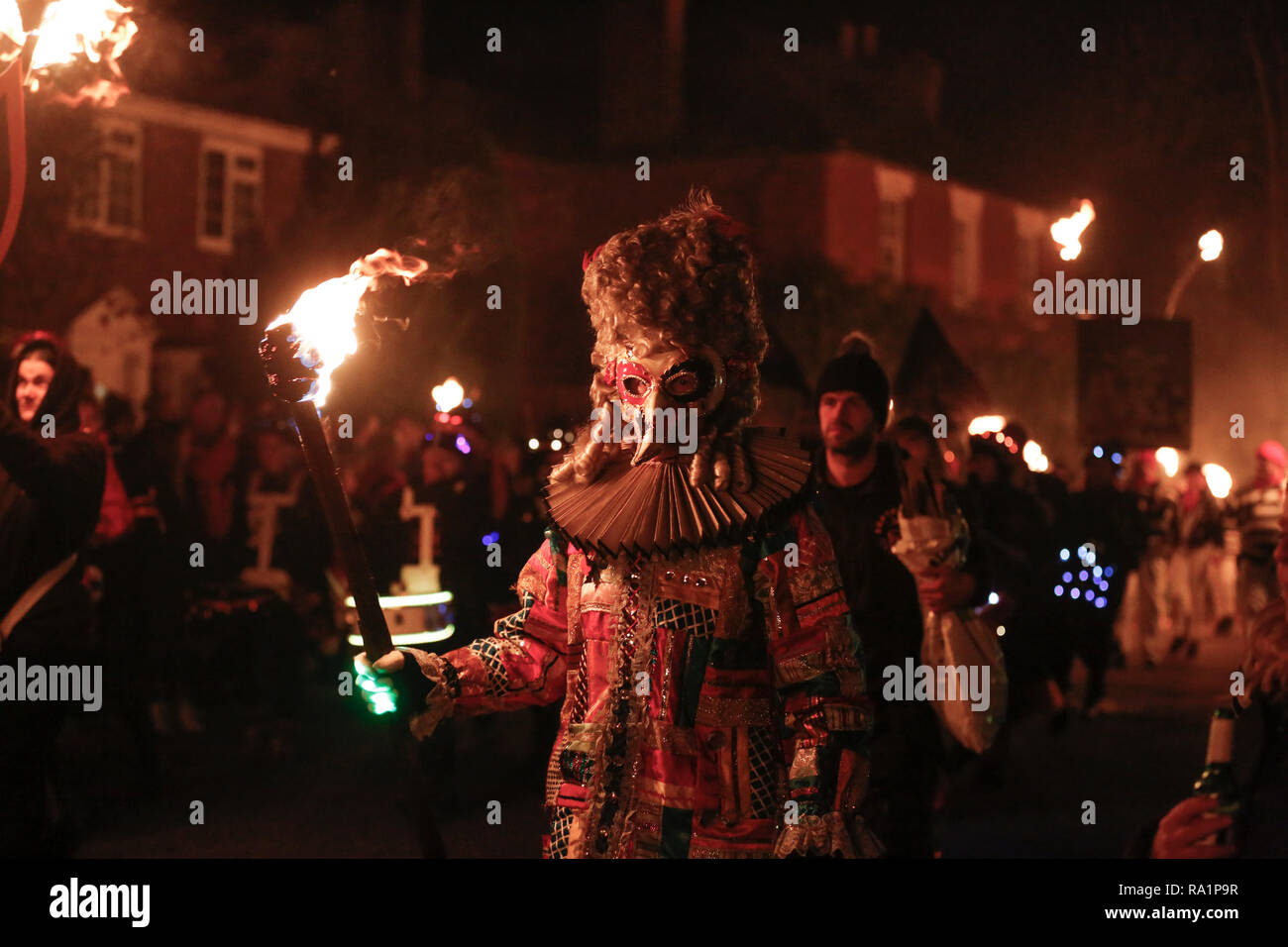 Bonfire Night East Sussex England Banque D'Images