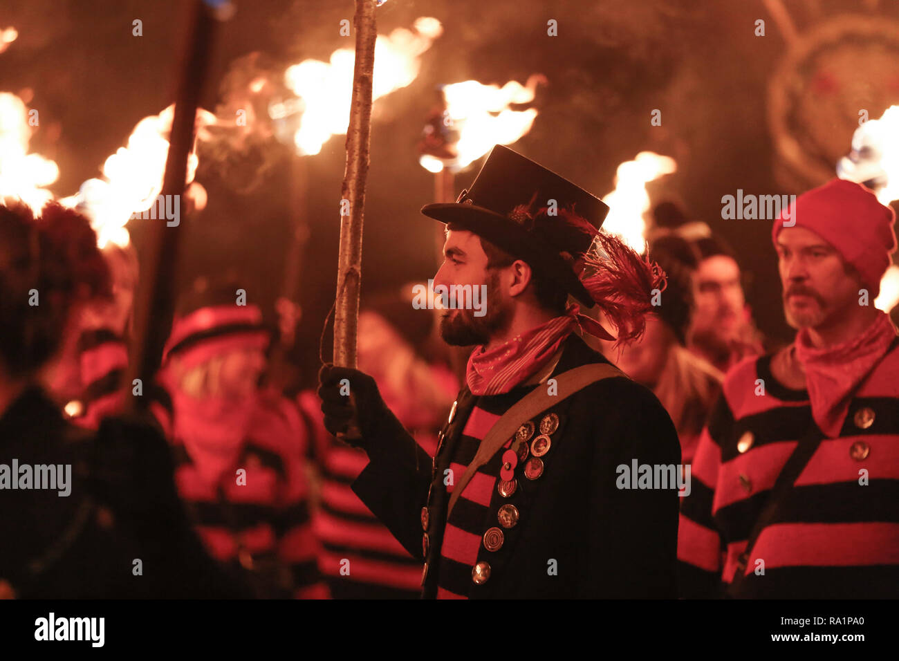 Bonfire Night East Sussex England Banque D'Images