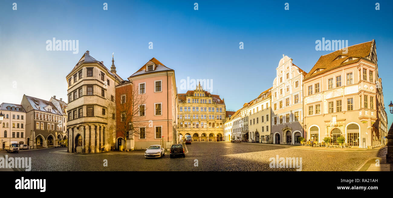 Marché, Goerlitz, Allemagne Banque D'Images