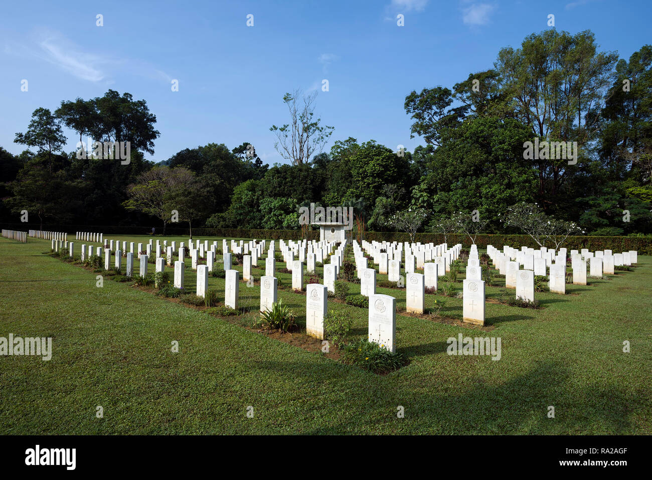 Taiping, Malaisie - 22 Jun, 2018 : La Guerre des Taiping Taiping, cimetière, la Malaisie - Le cimetière a été créé pour recevoir des tombes de LA SECONDE GUERRE MONDIALE bataille dans Ma Banque D'Images
