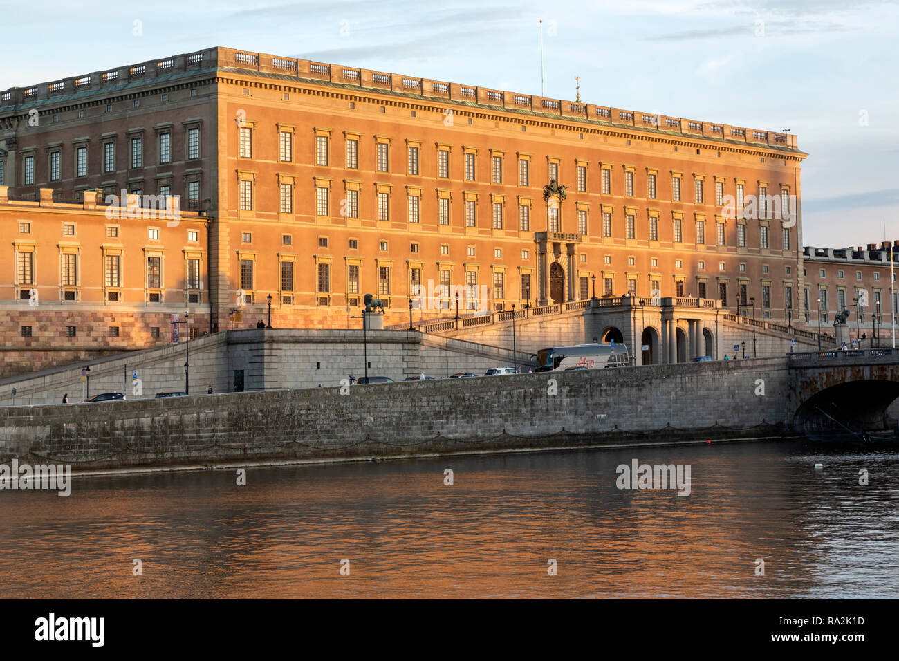 Palais de Stockholm / Le Palais Royal, Gamla Stan, Stockholm, Suède Banque D'Images
