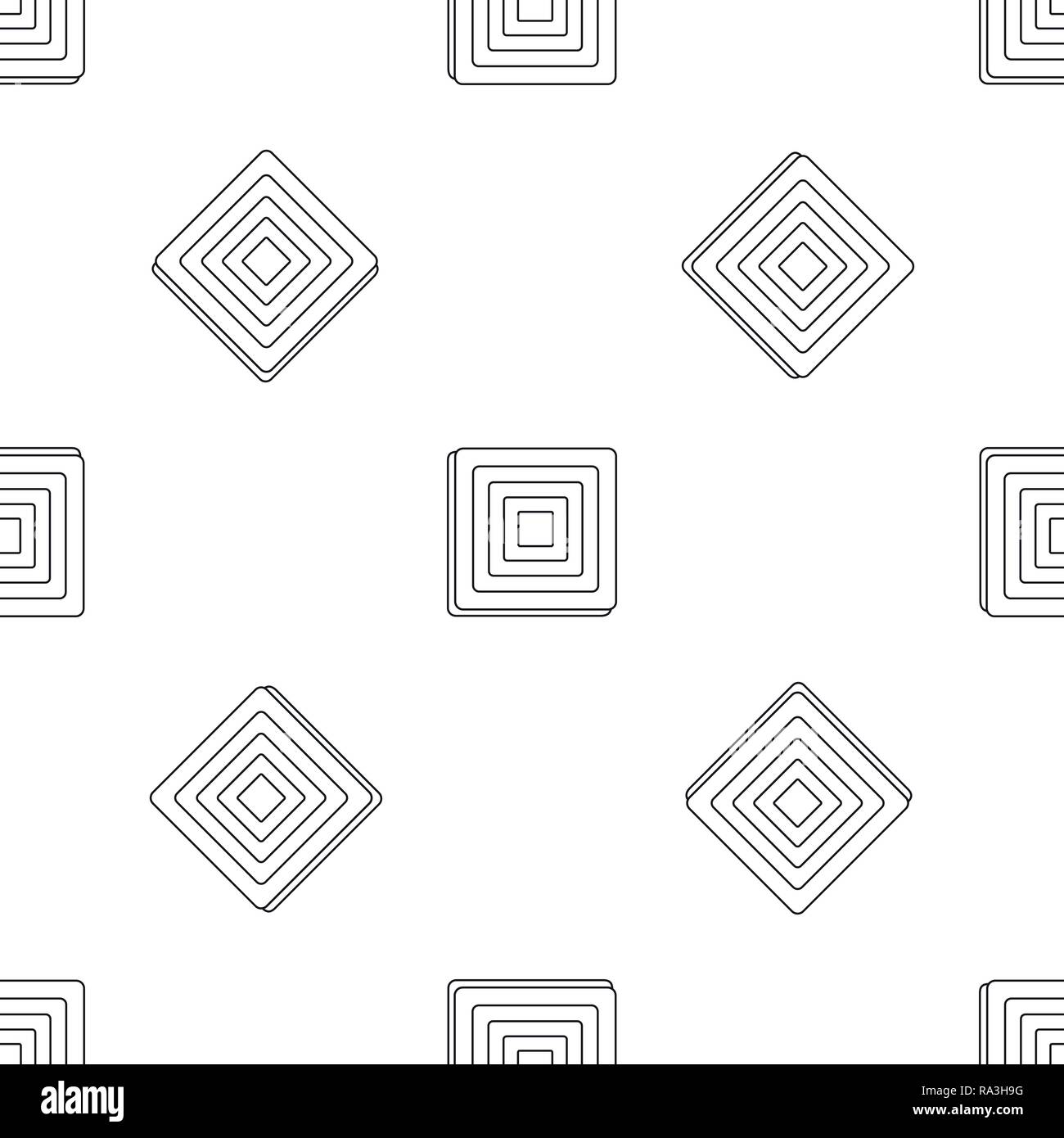 Icône Gâteau choco. Contours illustration de Gâteau choco icône vecteur pour la conception web isolé sur fond blanc Illustration de Vecteur
