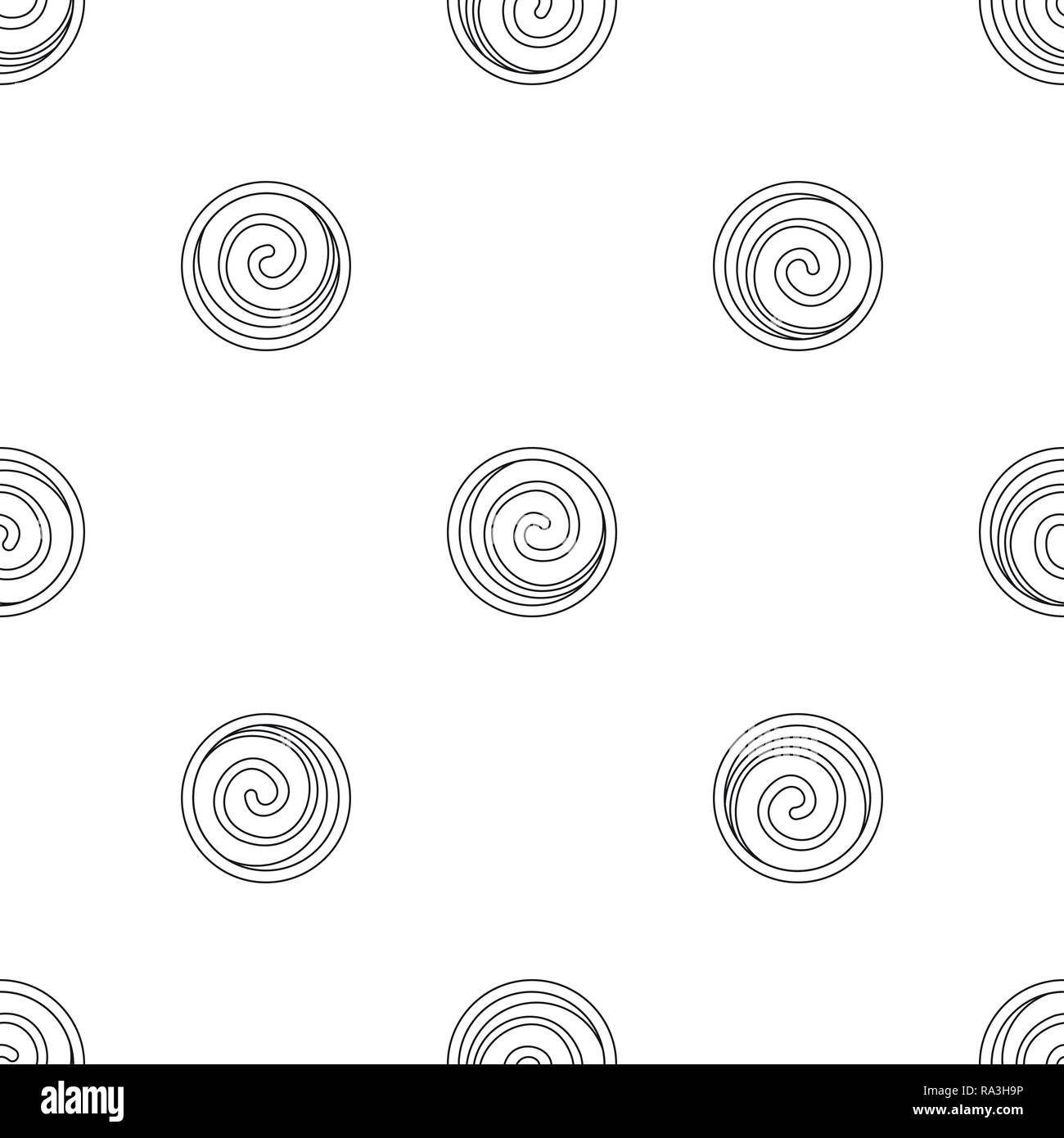 Icône gâteau en spirale. Description illustration de l'icône vecteur gâteau en spirale pour la conception web isolé sur fond blanc Illustration de Vecteur