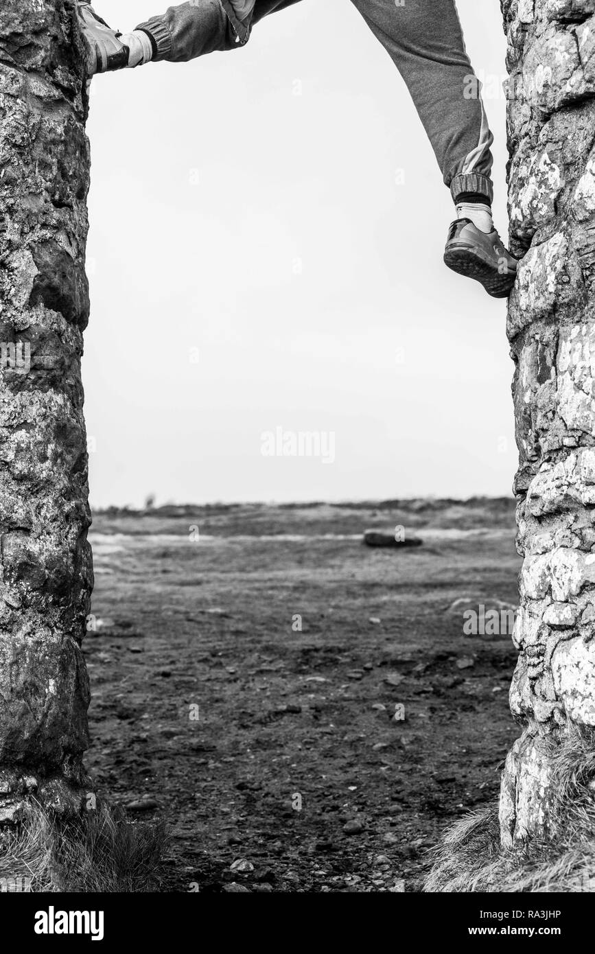 Fyrish près de alness en Scottish Highlands Banque D'Images