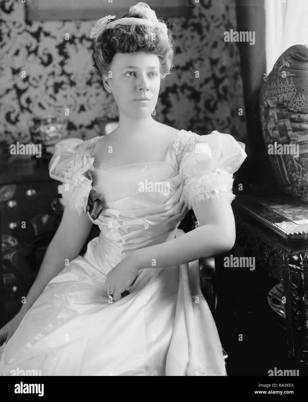 Helen Taft (Première Dame Helen Taft à partir de 1909-1913) - date de cette photo ca. 1905-1930) Banque D'Images