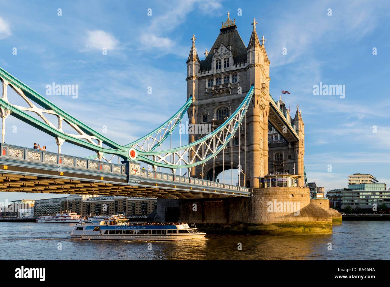 Tower Bridge, Londres, Royaume-Uni Banque D'Images