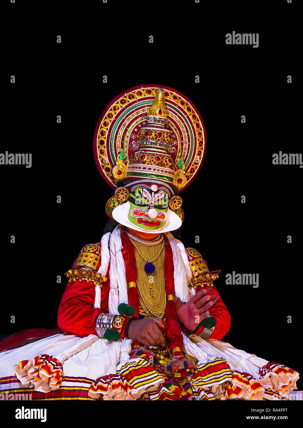 Kerala kathakali Banque D'Images