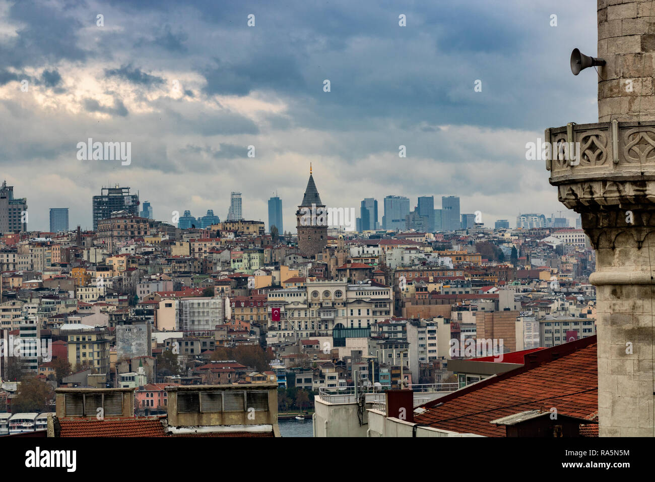 Vue d'Istanbul Banque D'Images