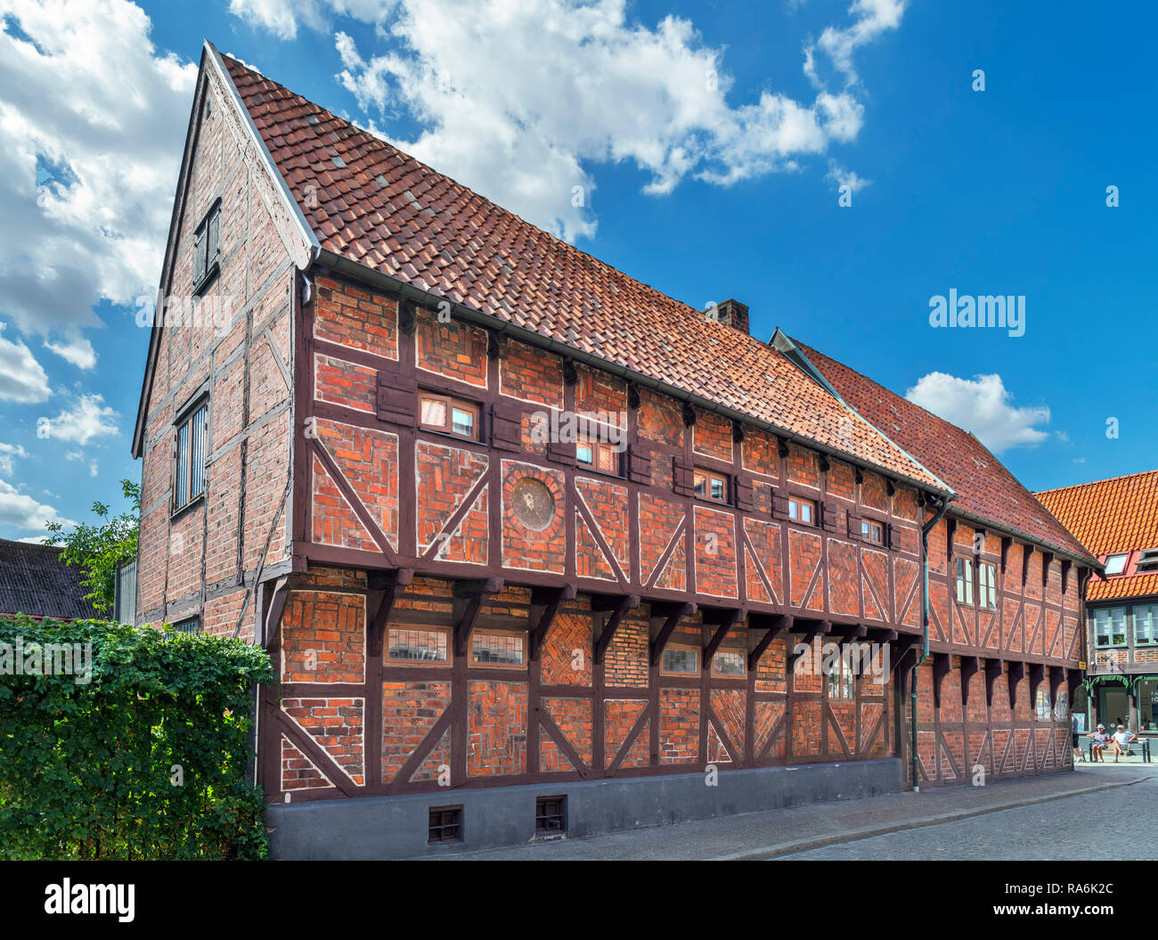 Pilgrändshuset, une maison à colombages datant de 1470 et le plus ancien de ces capacités en Scandinavie,Ystad, en Suède Banque D'Images Pilgrändshuset, une maison à colombages datant de 1470 et le plus ancien de ces capacités en Scandinavie,Ystad, en Suède Banque D'Images