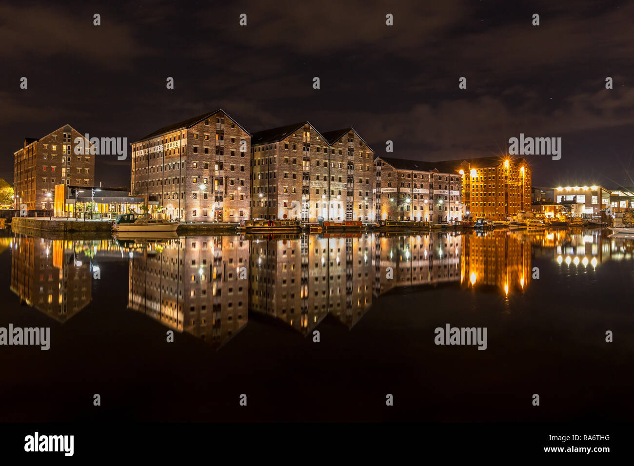 Gloucester Docks Banque D'Images