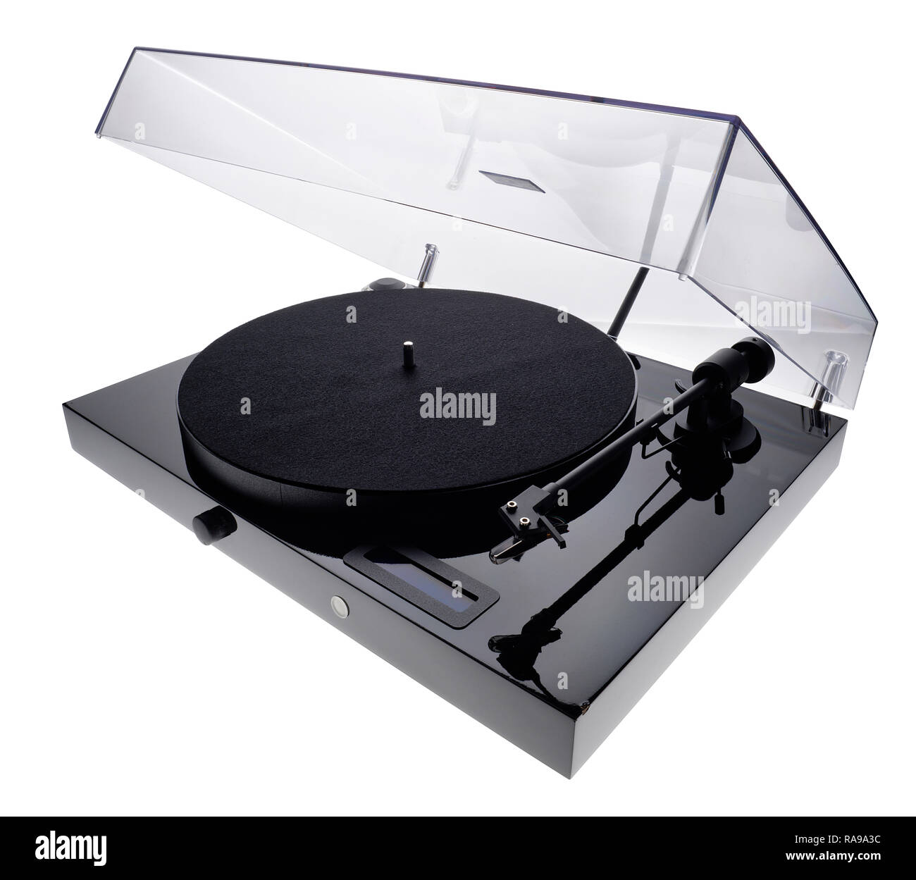 Record Player ou platine. Banque D'Images