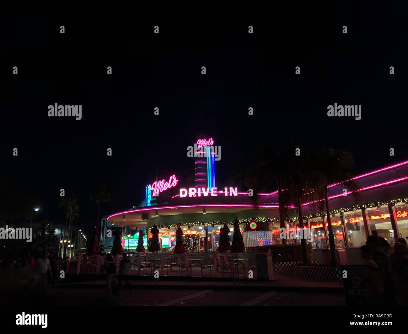Mel's Drive-In Banque D'Images
