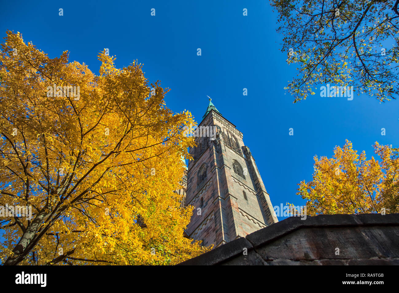 La Cathédrale de Nuremberg Banque D'Images