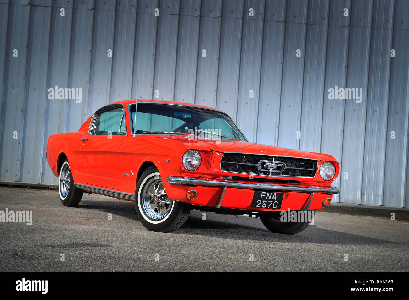 Classic Ford Mustang Fastback Banque D'Images