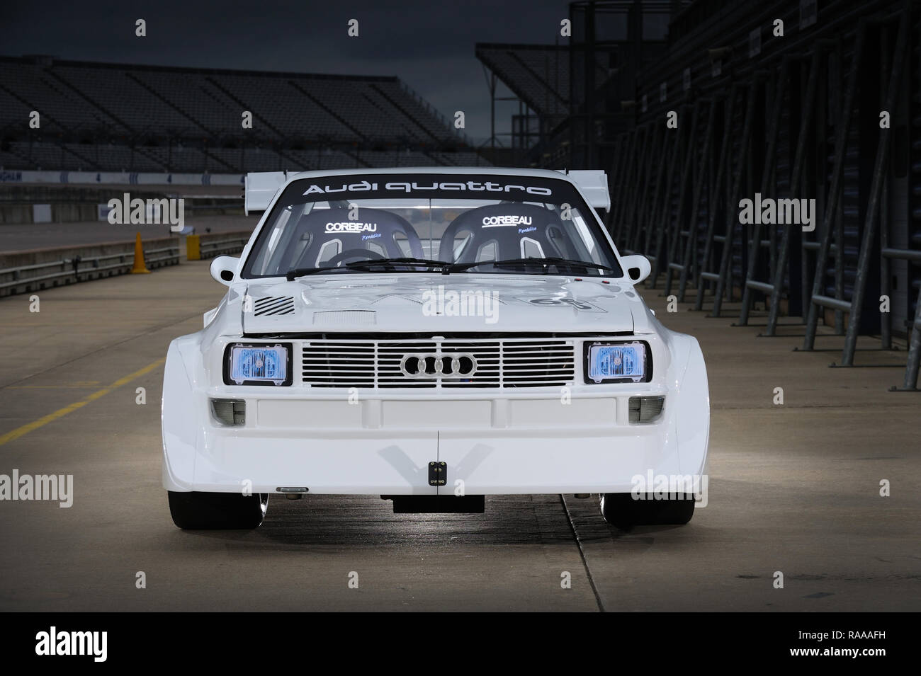 Audi Quattro S1F2 Race Car Banque D'Images