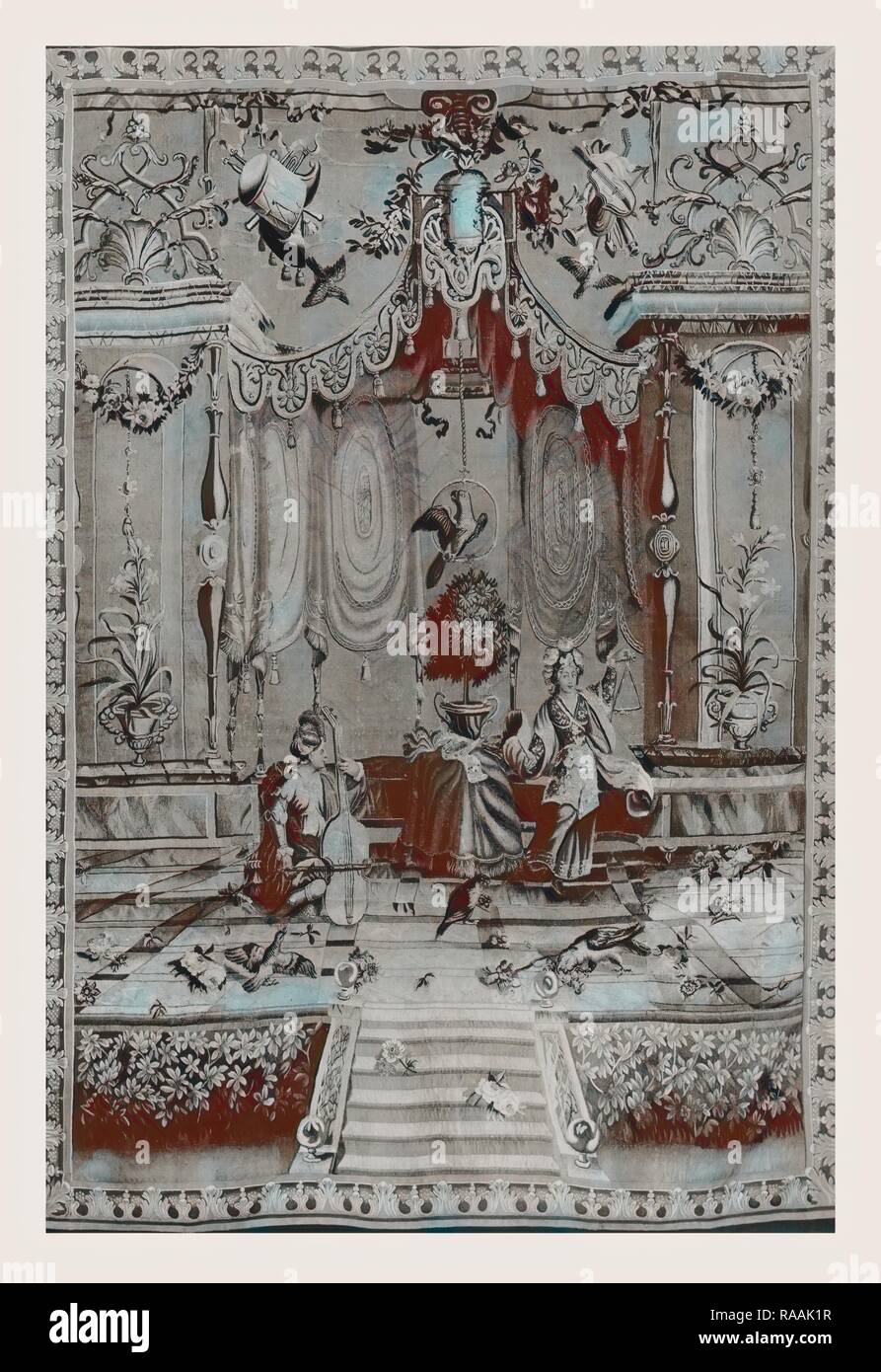 Musicien. Repensé par Gibon. L'art classique avec une touche moderne repensé Banque D'Images