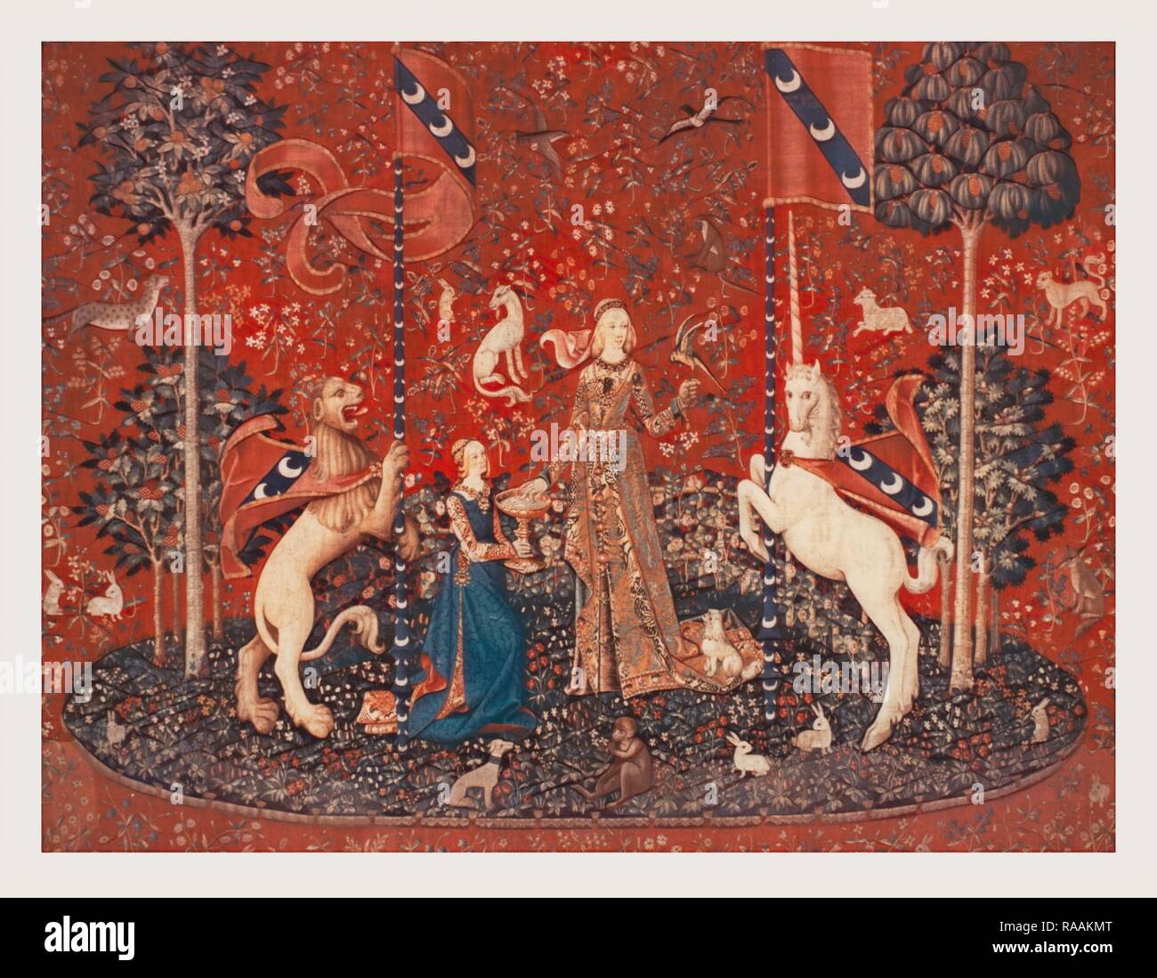 Tast. Repensé par Gibon. L'art classique avec une touche moderne repensé Banque D'Images