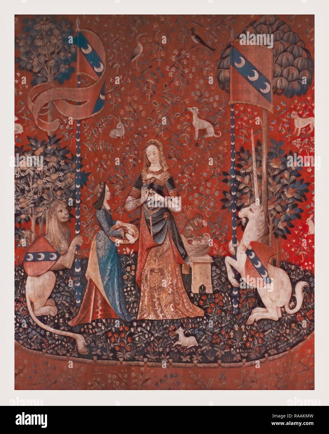 Smel. Repensé par Gibon. L'art classique avec une touche moderne repensé Banque D'Images