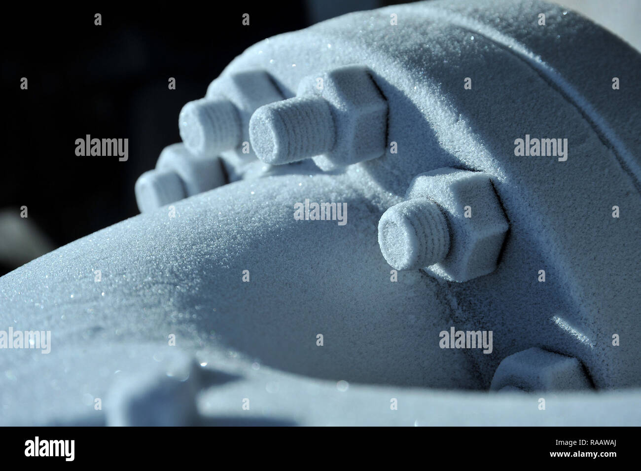 Les tuyaux haute pression Banque D'Images