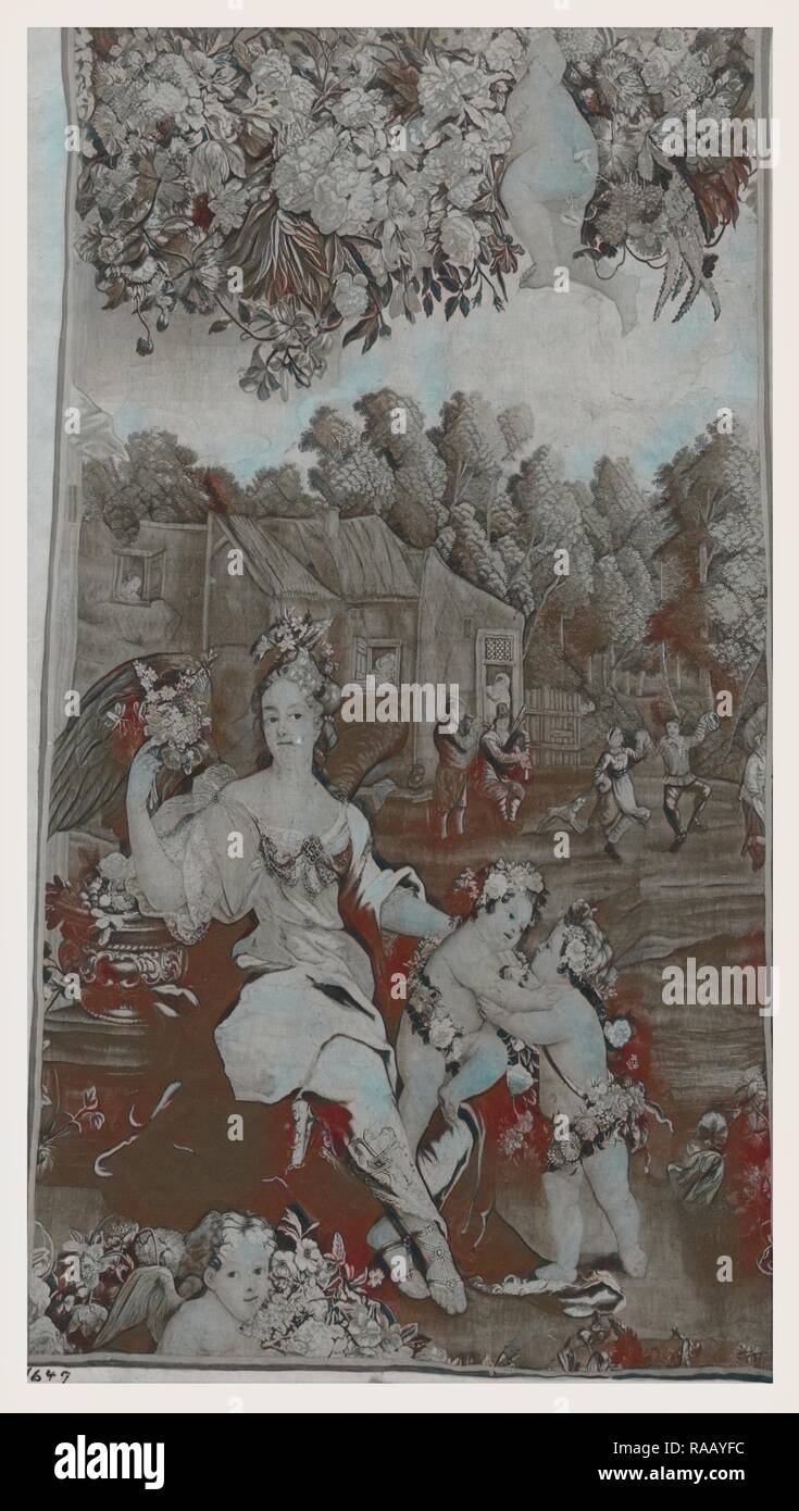 Été. Repensé par Gibon. L'art classique avec une touche moderne repensé Banque D'Images