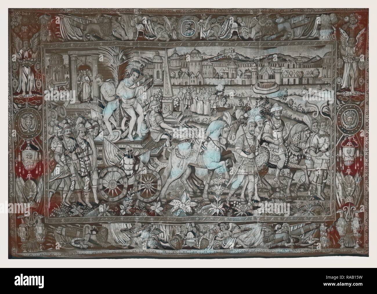 Prisonnier. Repensé par Gibon. L'art classique avec une touche moderne repensé Banque D'Images