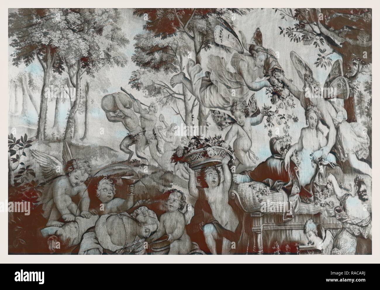 Sprin. Repensé par Gibon. L'art classique avec une touche moderne repensé Banque D'Images