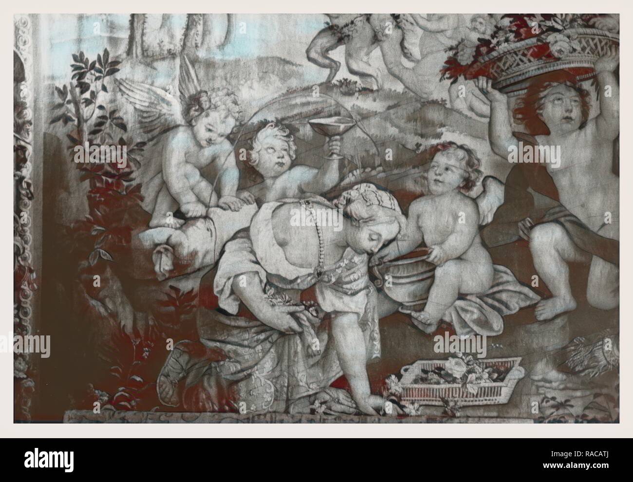 Sprin. Repensé par Gibon. L'art classique avec une touche moderne repensé Banque D'Images