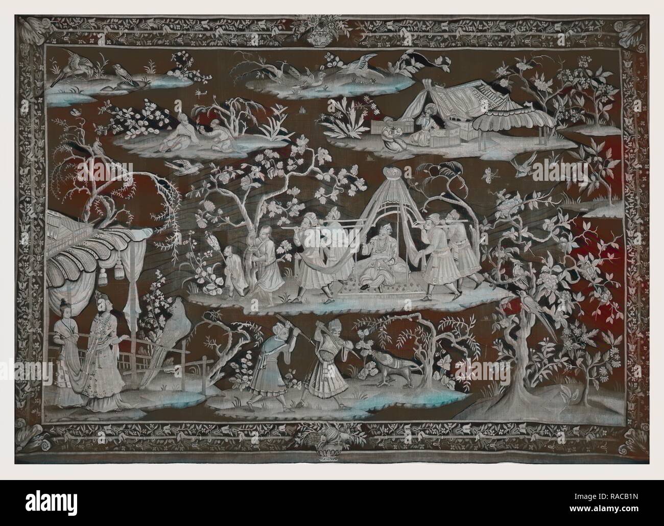 Palanqui. Repensé par Gibon. L'art classique avec une touche moderne repensé Banque D'Images