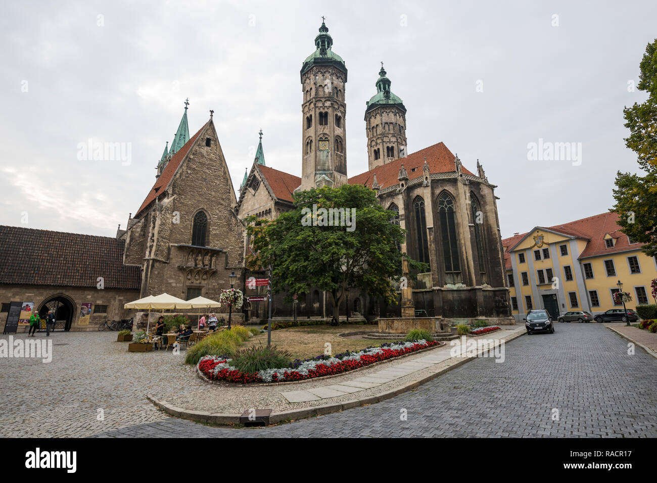 La cathédrale de Naumburg, UNESCO World Heritage Site, Naumburg, Saxe-Anhalt, Allemagne, Europe Banque D'Images
