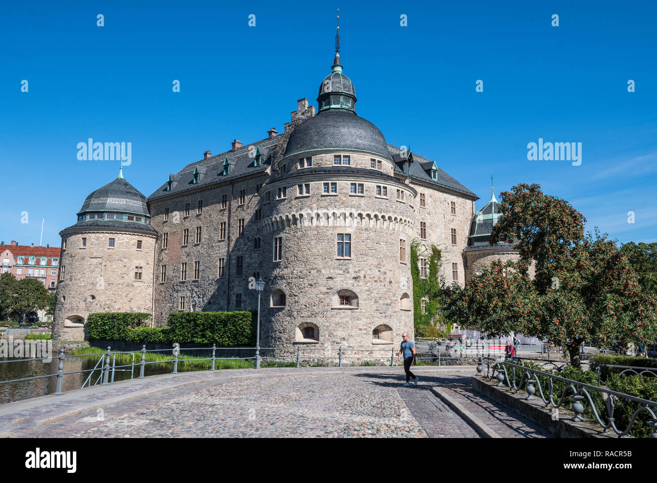Château d'Orebro, Suède, Scandinavie, Europe Banque D'Images