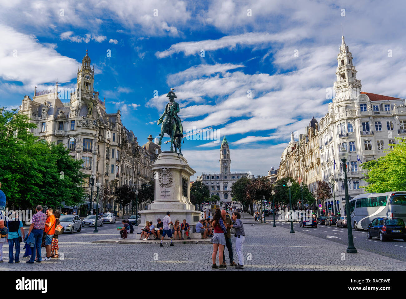 Praça da liberdade porto Banque de photographies et d'images à haute  résolution - Alamy