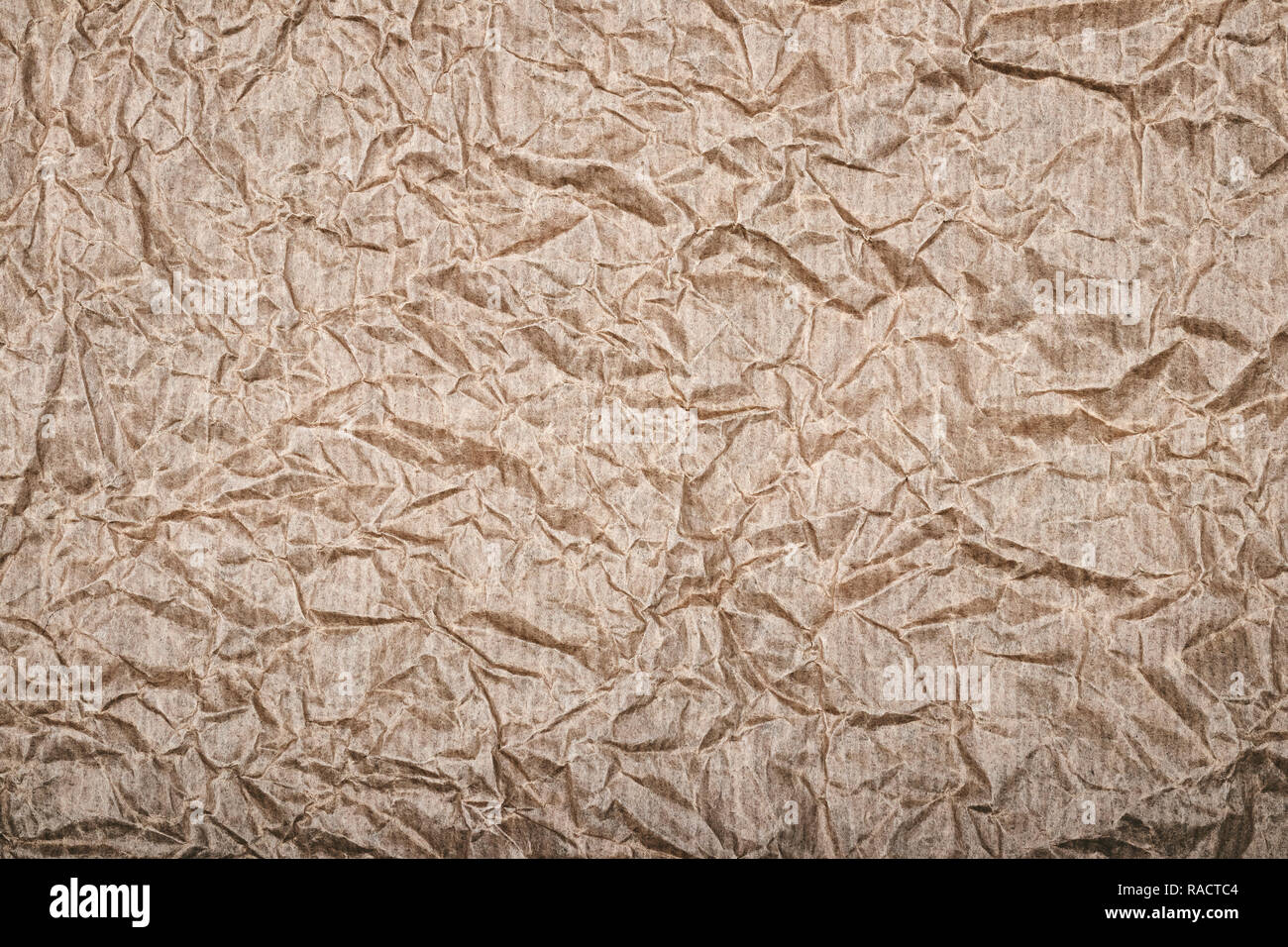 Résumé fond papier froissé, ou la texture. Banque D'Images