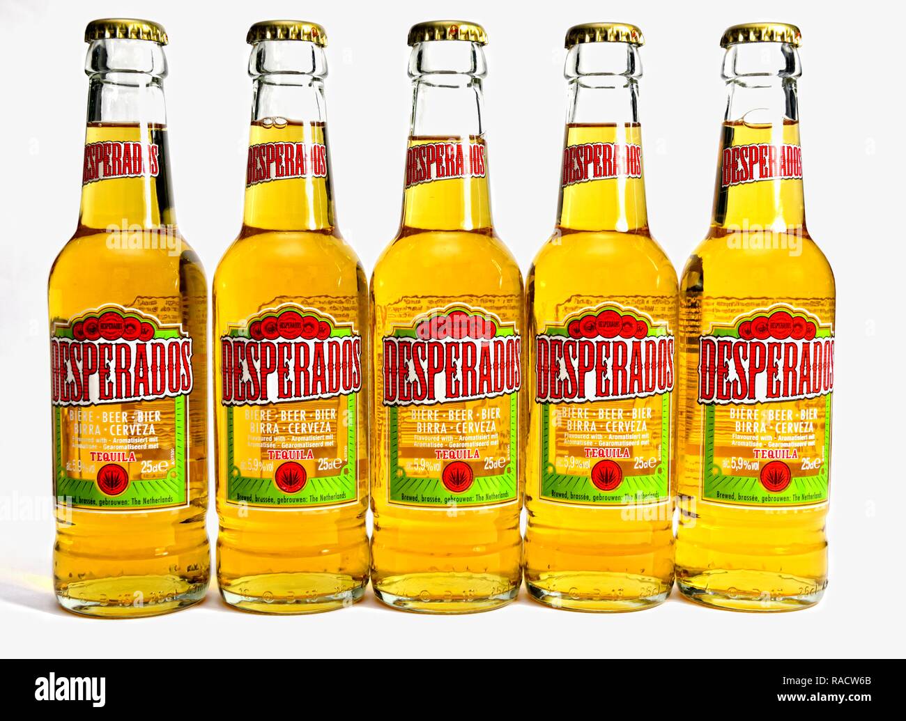 Desparados bouteille de bière de tequila Banque D'Images