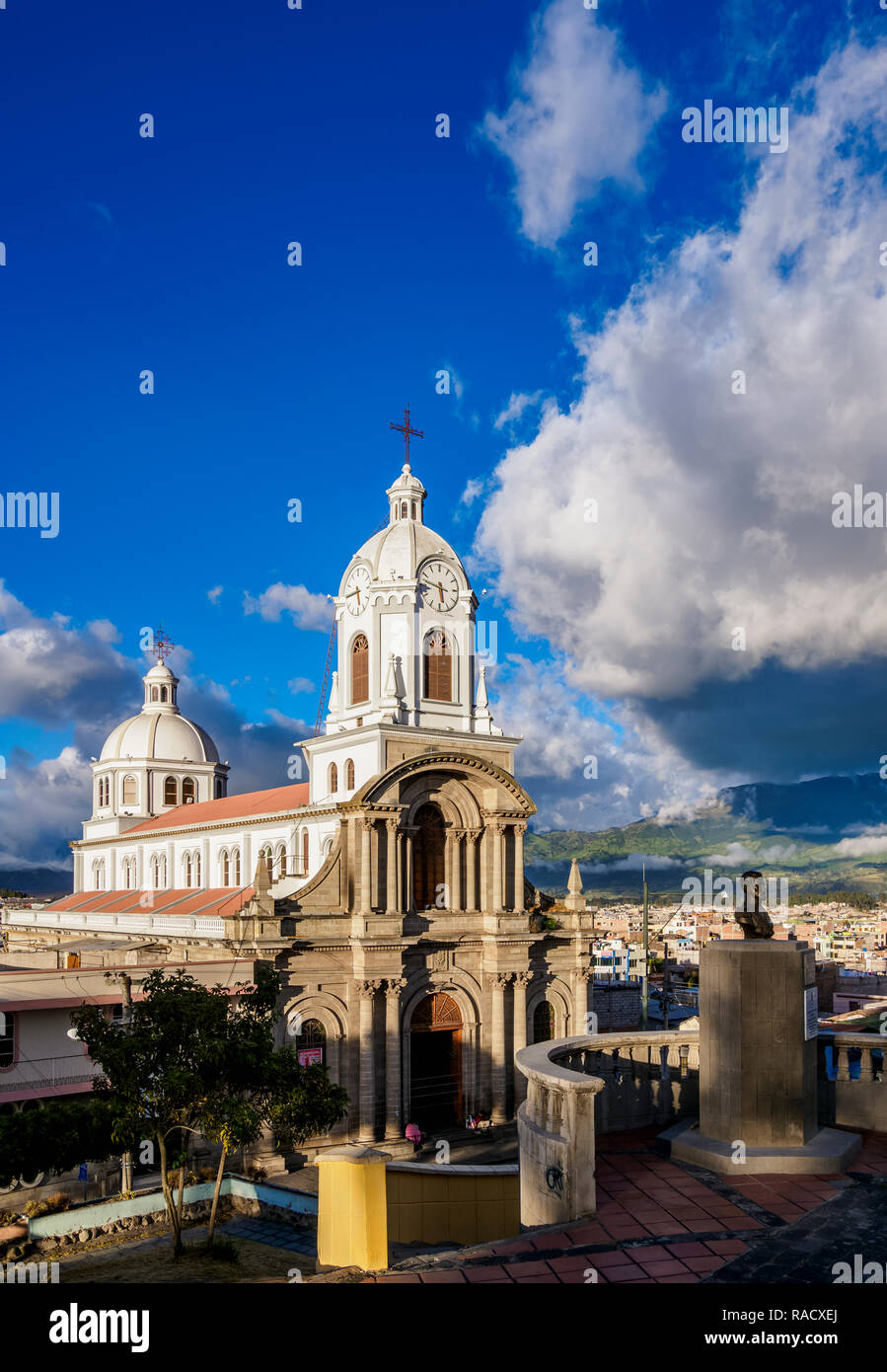 Église de San Antonio, Riobamba, province de Chimborazo, Équateur, Amérique du Sud Banque D'Images