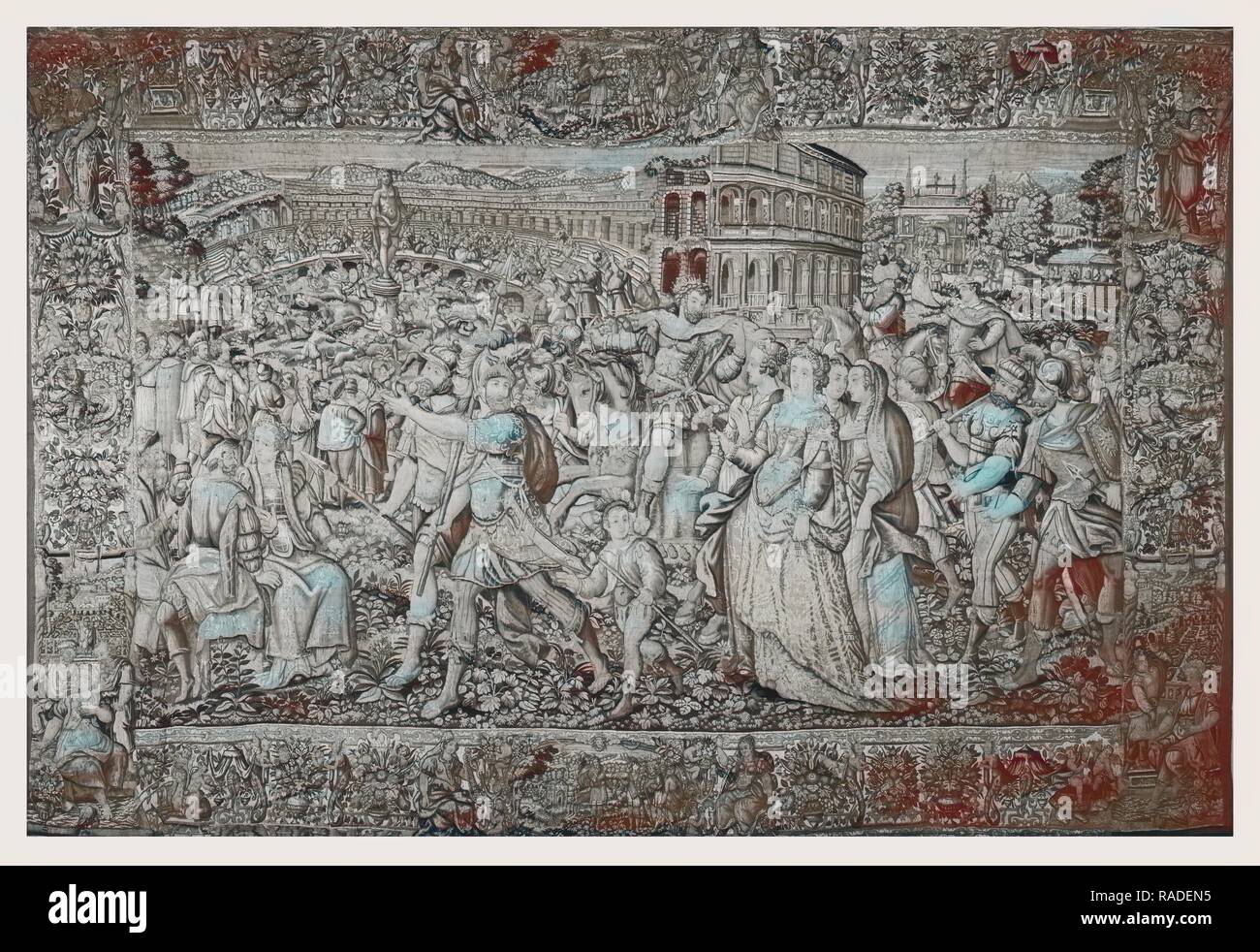 Colosseu. Repensé par Gibon. L'art classique avec une touche moderne repensé Banque D'Images