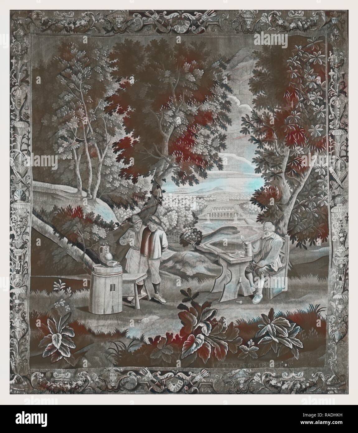 Drinkin. Repensé par Gibon. L'art classique avec une touche moderne repensé Banque D'Images