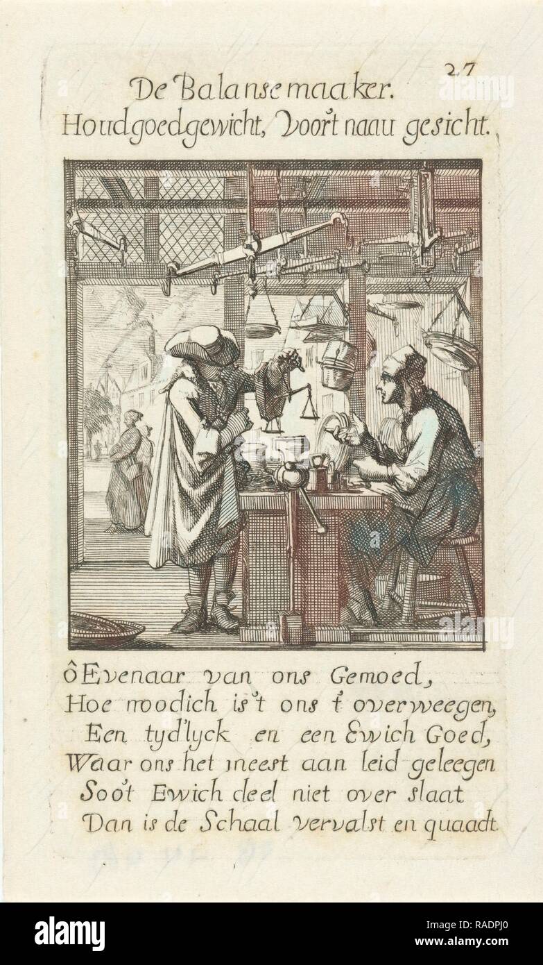 D'Bouilloire, Jan Luyken, 169. Repensé par Gibon. L'art classique avec une touche moderne repensé Banque D'Images