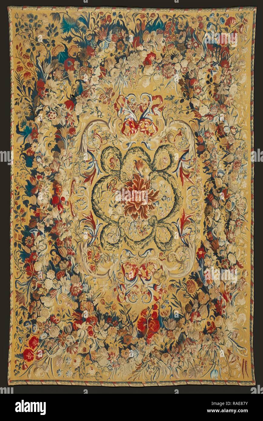 Tapis, tapis à la Manufacture de Beauvais (Français, fondé 1664), Inconnu, Beauvais, France, environ 1690 - 1720 repensé Banque D'Images