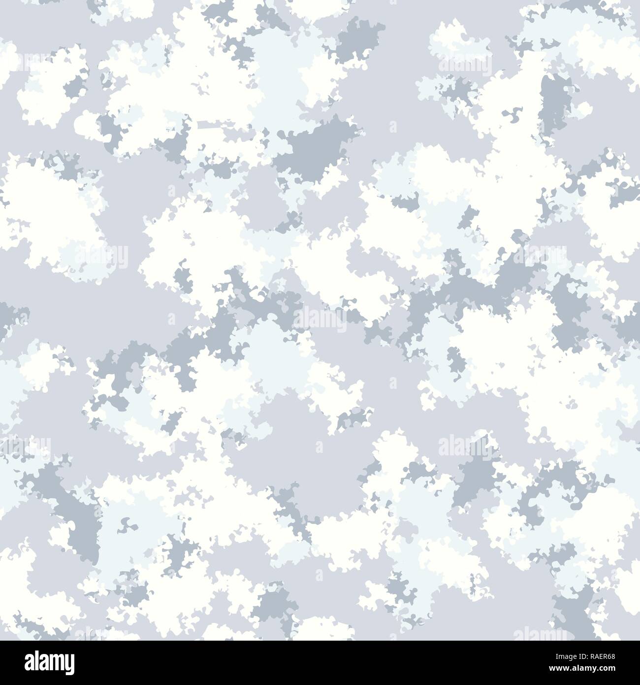 Camo mode design. Motif de camouflage numérique couleurs d'hiver sans nuages modèle transparent fluide vecteur conception camo. Camouflage tendance Illustration de Vecteur