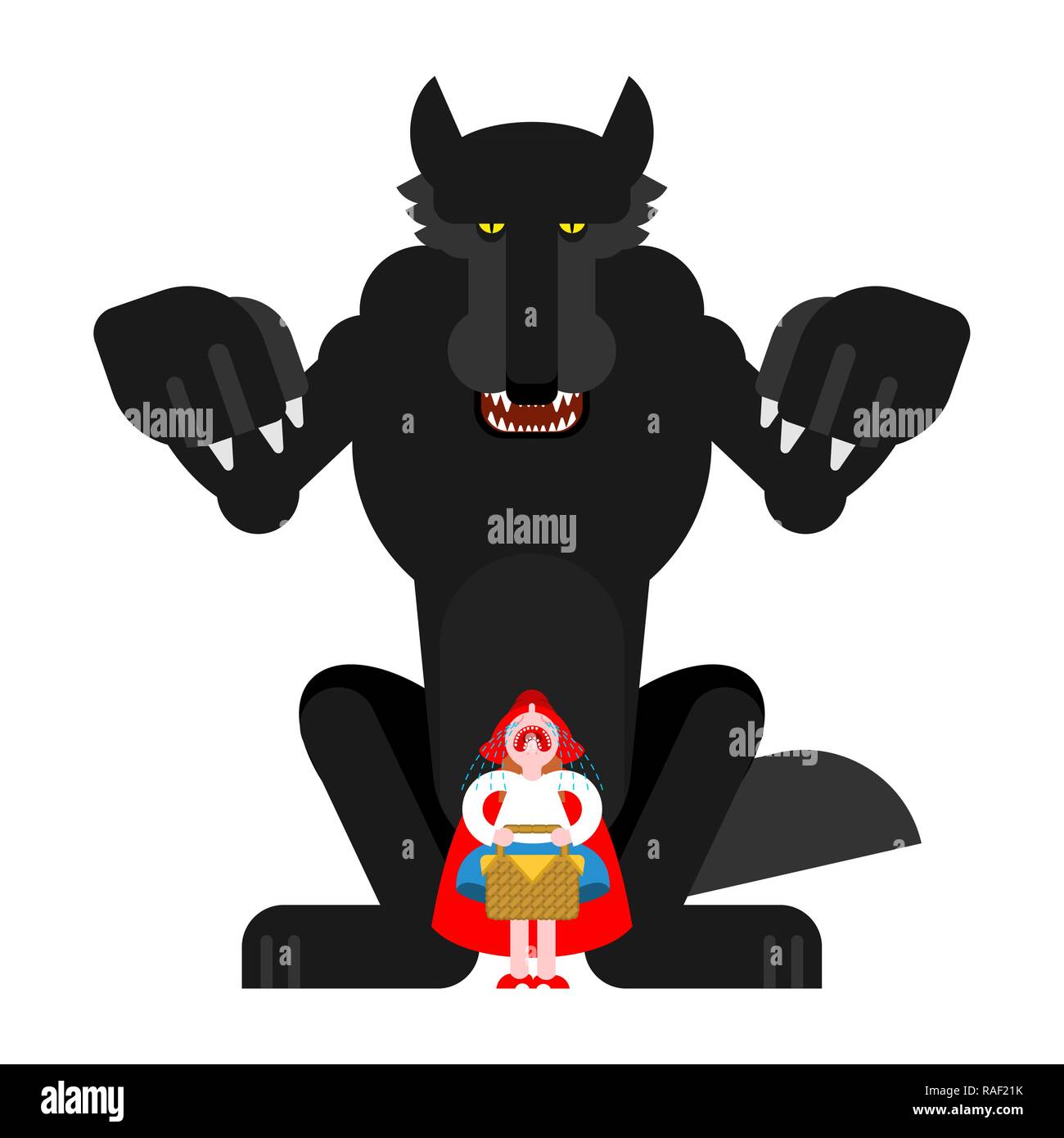 Le Petit Chaperon Rouge Et Le Loup Vector Image Vectorielle Stock Alamy Le Petit Chaperon Rouge Et Le Loup Vector Image Vectorielle Stock Alamy